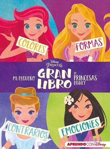 MI PEQUEÑO GRAN LIBRO DE PRINCESAS DISNEY (APRENDO CON DISNEY) | 9788417630836 | DISNEY,