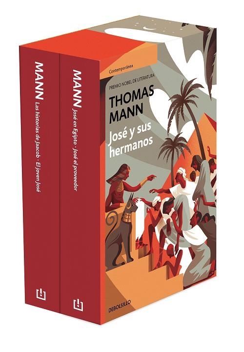 PACK JOSÉ Y SUS HERMANOS (JOSE EN EGIPTO. JOSE EL PROVEEDOR. LAS HISTORIAS DE JAACOB. EL JOVEN JOSÉ) | 9788466352444 | MANN, THOMAS