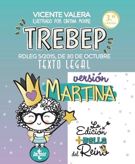 TREBEP VERSIÓN MARTINA RDLEG 5/2015, DE 30 DE OCTUBRE. TEXTO LEGAL | 9788430981250 | VALERA, VICENTE