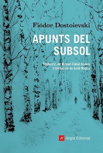 APUNTS DEL SUBSOL | 9788418197475 | DOSTOIEVSKI, FIÓDOR