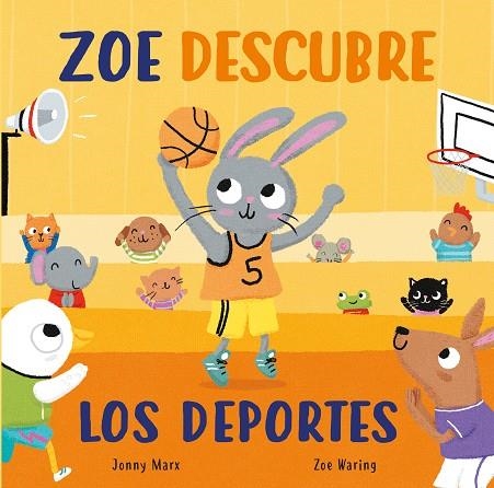 ZOE DESCUBRE LOS DEPORTES | 9788448856045 | MARX, JONNY/WARING, ZOE