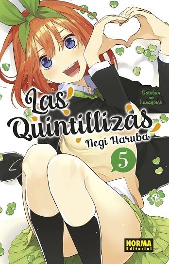 LAS QUINTILLIZAS 5 | 9788467941777 | NEGI HARUBA