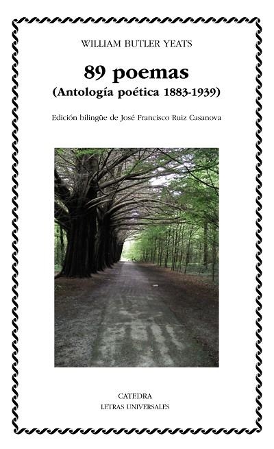 89 POEMAS (ANTOLOGÍA POÉTICA 1883-1939) | 9788437642222 | YEATS, WILLIAM BUTLER