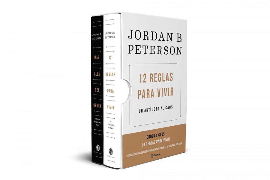 ESTUCHE ORDEN Y CAOS: 12 REGLAS PARA VIVIR + MAS ALLA DEL ORDEN | 9788408240327 | PETERSON, JORDAN B.