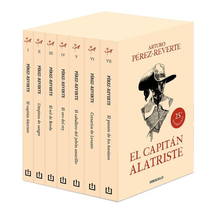 PACK EL CAPITÁN ALATRISTE ( LIMPIEZA DE SANGRE | EL SOL DE BREDA | EL ORO DEL REY / EL CABALLERO DEL JUBON AMARILLO / CORSARIOS DE LEVANTE / EL PUENTE | 9788466356732 | PÉREZ-REVERTE, ARTURO