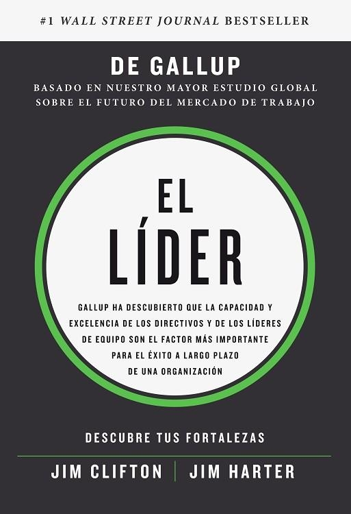 EL LÍDER  DESCUBRE TUS FORTALEZAS | 9788417963088 | CLIFTON, JIM/HARTER, JIM/GALLUP INSTITUTE