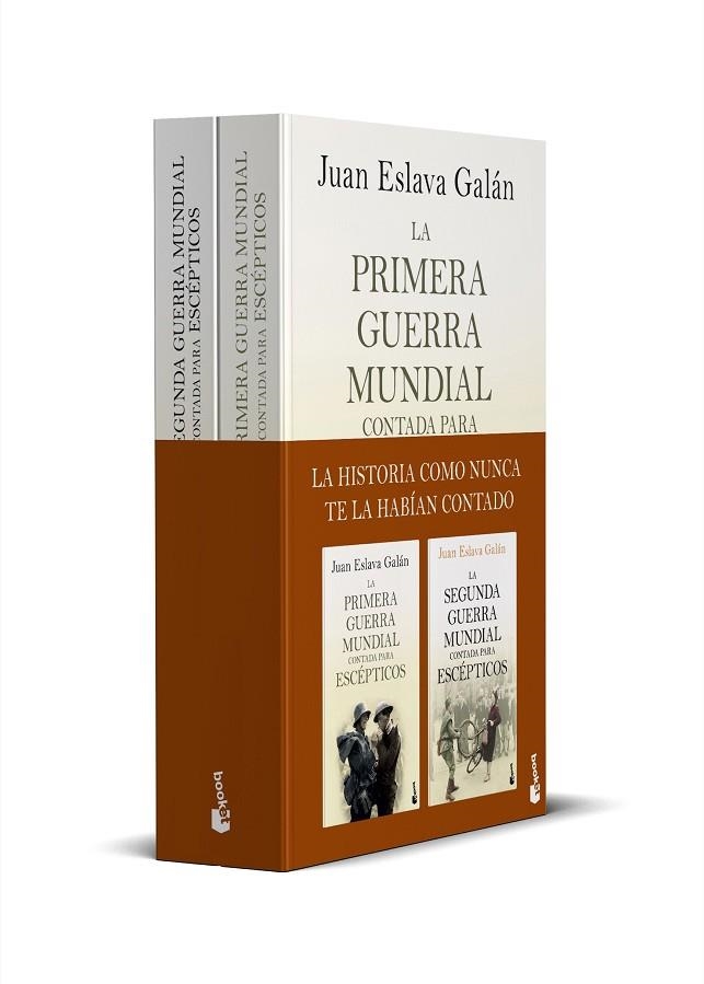 PACK GUERRAS MUNDIALES CONTADAS PARA ESCÉPTICOS (PRIMERA Y SEGUNDA GUERRA MUNDIAL) | 9788408242833 | ESLAVA GALÁN, JUAN