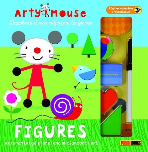 ARTY MOUSE - FIGURES. PRENENTAGE PRIMERENC MITJANÇANT L´ART | 9788413347462