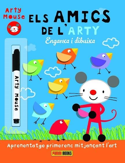 ELS AMICS DE L'ARTY. ENGANXA I DIBUIXA. APRENENTATGE PRIMERENC MITJANÇANT L´ART | 9788413347516