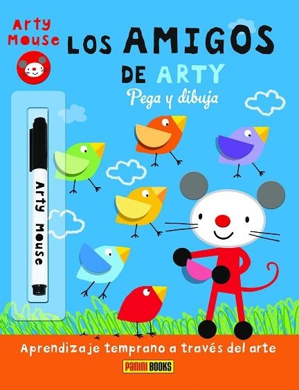 LOS AMIGOS DE ARTY. PEGA Y DIBUJA | 9788413347493