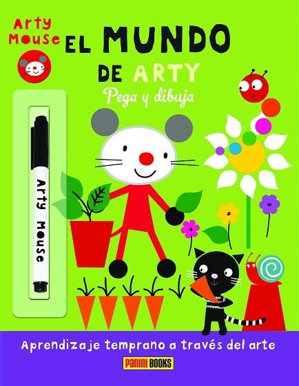 EL MUNDO DE ARTY. PEGA Y DIBUJA | 9788413347509