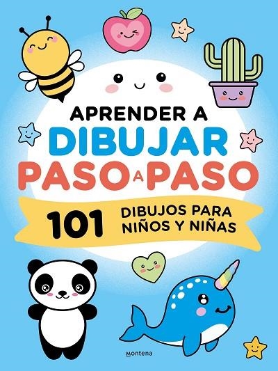 APRENDER A DIBUJAR PASO A PASO. 101 DIBUJOS PARA NIÑOS Y NIÑAS | 9788418483295 | VARIOS AUTORES