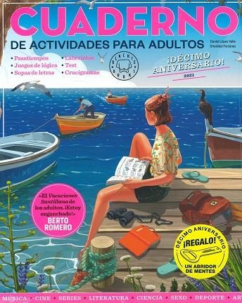 CUADERNO VOL. 10  CUADERNO DE ACTIVIDADES PARA ADULTOS. ¡DÉCIMO ANIVERSARIO! | 9788418733062