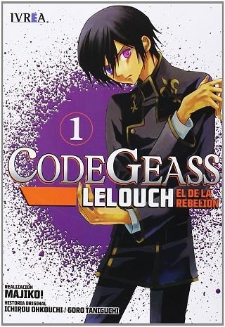 CODE GEASS: LELOUCH, EL DE LA REBELION 1 | 9788415680604 | MAJIKO!