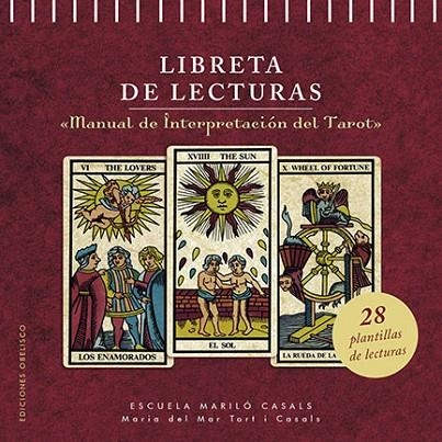 LIBRETA DE LECTURAS. 'MANUAL DE INTERPRETACIÓN DEL TAROT' | 9788491117520 | TORT I CASALS, Mª DEL MAR