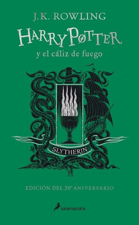 HARRY POTTER Y EL CÁLIZ DE FUEGO (EDICIÓN SLYTHERIN DEL 20º ANIVERSARIO) (HARRY | 9788418174377 | ROWLING, J.K.