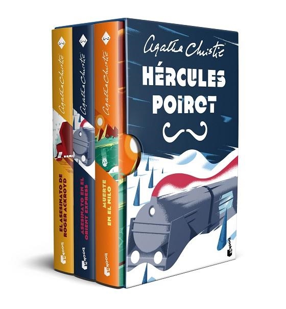 ESTUCHE HÉRCULES POIROT. EL ASESINATO DE ROGER ACKROYD + ASESINATO EN EL ORIENT EXPRESS + MUERTE EN EL NILO | 9788467063288 | CHRISTIE, AGATHA