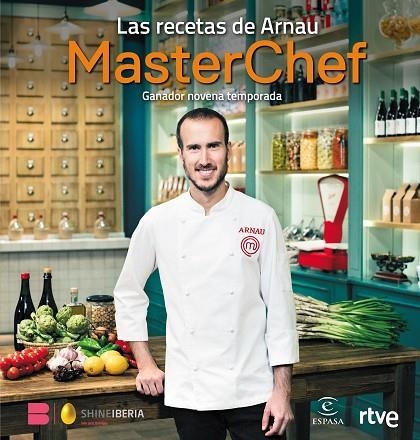 LAS RECETAS DE ARNAU. GANADOR DE LA NOVENA TEMPORADA DE MASTERCHEF | 9788467062878 | RTVE/SHINE