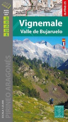 VIGNEMALE - VALLE DE BUJARUELO (MAPA 1:25.000 + CARPETA DESPLEGABLE) | 9788480908702 | VVAA