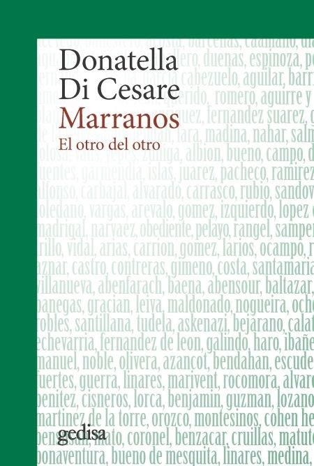 MARRANOS. EL OTRO DEL OTRO | 9788417690700 | DI CESARE, DONATELLA