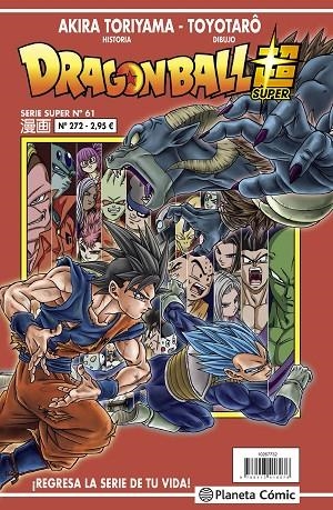 DRAGON BALL SERIE ROJA Nº 272 | 9788413417110 | TORIYAMA, AKIRA/TOYOTARÔ