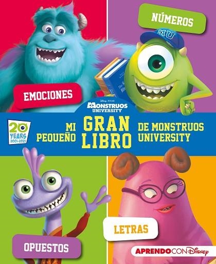 MI PEQUEÑO GRAN LIBRO DE MONSTRUOS UNIVERSITY | 9788418039218 | DISNEY