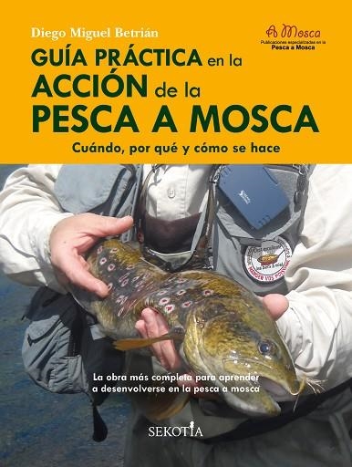 GUÍA PRÁCTICA EN LA ACCIÓN DE LA PESCA A MOSCA. CUÁNDO, POR QUÉ Y CÓMO SE HACE | 9788418952159 | DIEGO MIGUEL BETRIÁN