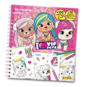 LLIBRETA BE CREATIVE WITH VIP PETS CORE + 100 STICKERS | 9788411011976