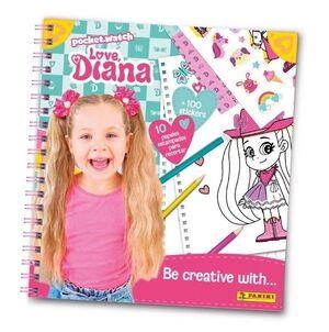 LLIBRETA BE CREATIVE WITH LOVE DIANA + 100 STICKERS | 9788411012010