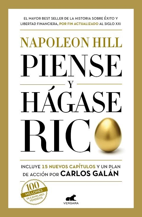 PIENSE Y HÁGASE RICO (EDICIÓN COMPLETAMENTE REVISADA Y ACTUALIZADA POR CARLOS GALÁN) | 9788418620133 | HILL, NAPOLEON/GALÁN, CARLOS