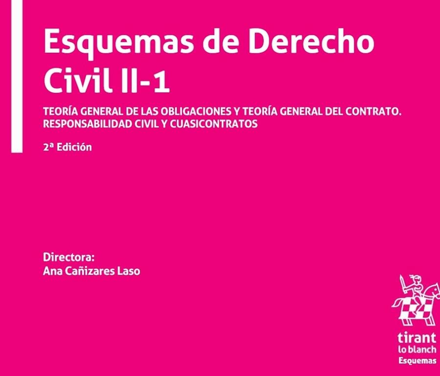 ESQUEMAS DE DERECHO CIVIL II-1 | 9788411130035 | CAÑIZARES LASO, ANA