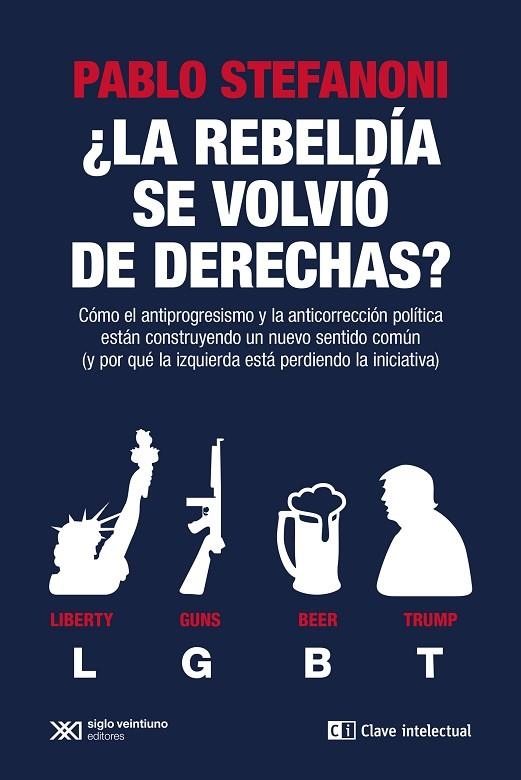 ¿LA REBELDÍA SE VOLVIÓ DE DERECHAS?. COMO EL ANTIPROGRESISMO Y LA ANTICORRECCION POLITICA ESTAN CONSTRUYENDO UN NUEVO SENTIDO COMUN Y POR QUE LA IZQUI | 9788412448825 | STEFANONI, PABLO