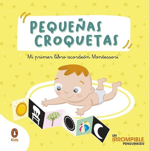 PEQUEÑAS CROQUETAS. MI PRIMER LIBRO ACORDEÓN MONTESSORI | 9788418817199