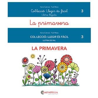 LA PRIMAVERA. LLEGIR ÉS FÀCIL 3 LLETRA LLIGADA/PAL | 9788418427435 | CUBINSÀ ADSUAR, NÚRIA