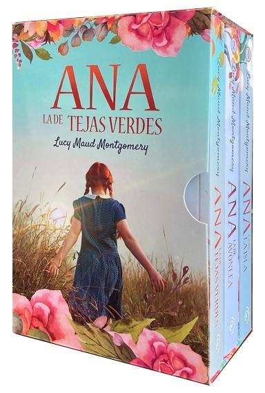 ESTUCHE COLECCIÓN ANA DE LAS TEJAS VERDES. ANA LA DE LAS TEJAS VERDES + ANA LA DE AVONLEA + ANA LA E LA ISLA | 9788419004079 | MONTGOMERY, LUCY MAUD