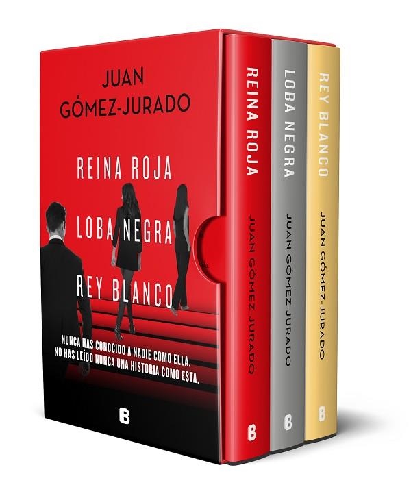 PACK TRILOGÍA REINA ROJA (REINA ROJA | LOBA NEGRA | REY BLANCO) | 9788466670227 | GÓMEZ-JURADO, JUAN