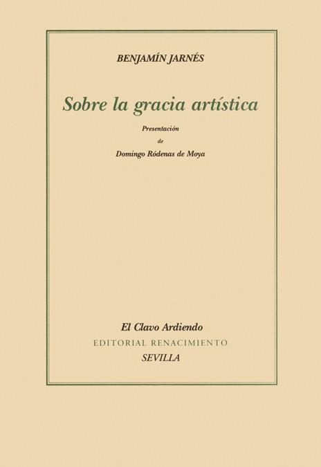 SOBRE LA GRACIA ARTÍSTICA | 9788484721611 | JARNÉS, BENJAMÍN