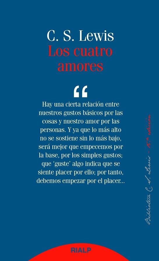 LOS CUATRO AMORES | 9788432147876 | LEWIS, CLIVE STAPLES