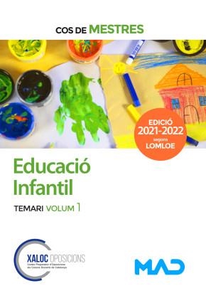 COS DE MESTRES. EDUCACIÓ INFANTIL. TEMARI VOLUM 1 | 9788414252222