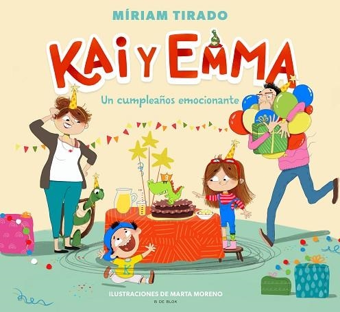 KAI Y EMMA  UN CUMPLEAÑOS EMOCIONANTE | 9788418054891 | TIRADO, MÍRIAM