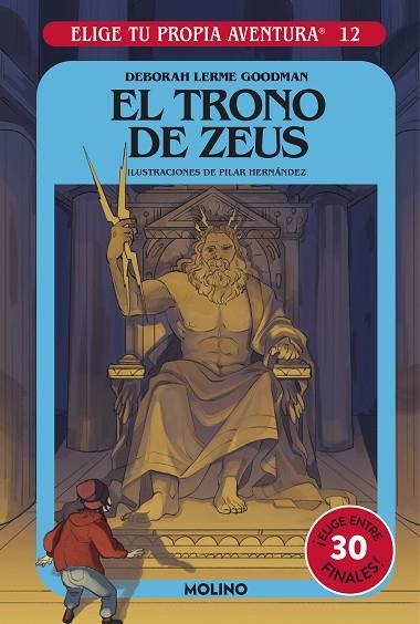 EL TRONO DE ZEUS. ELIGE TU PROPIA AVENTURA 12 | 9788427221772 | GOODMAN, DEBORAH LERME