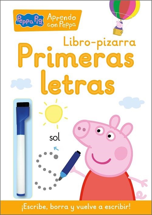 PRIMERAS LETRAS ¡ESCRIBE, BORRA Y VUELVE A ESCRIBIR! (LIBRO-PIZARRA+ ROTULADOR)  | 9788448859077