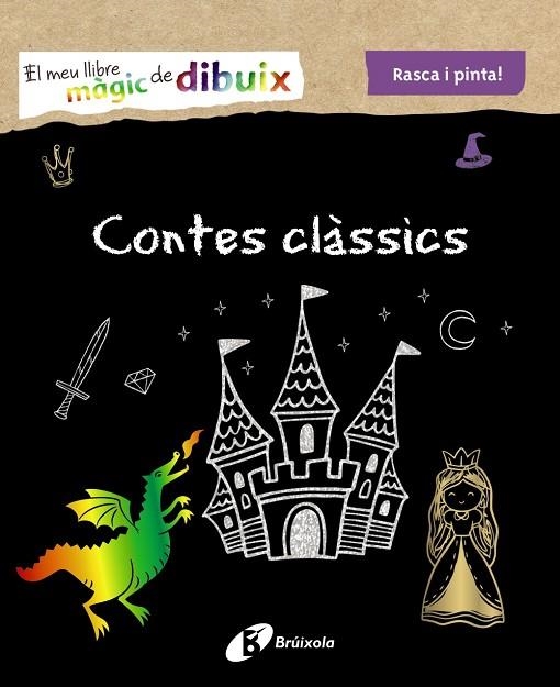 EL MEU LLIBRE MÀGIC DE DIBUIX. CONTES CLÀSSICS. RASCA I PINTA | 9788413490960