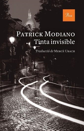 TINTA INVISIBLE | 9788475889337 | MODIANO, PATRICK