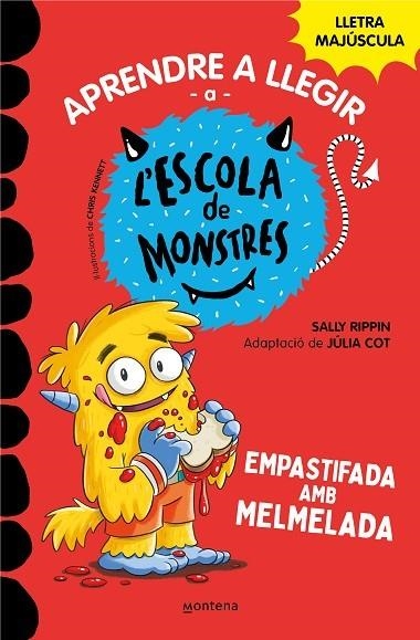 APRENDRE A LLEGIR A L,ESCOLA DE MONSTRES 2 - EMPASTIFADA AMB MELMELADA (LLETRA MAJUSCULA) | 9788419085344 | RIPPIN, SALLY/COT, JÚLIA