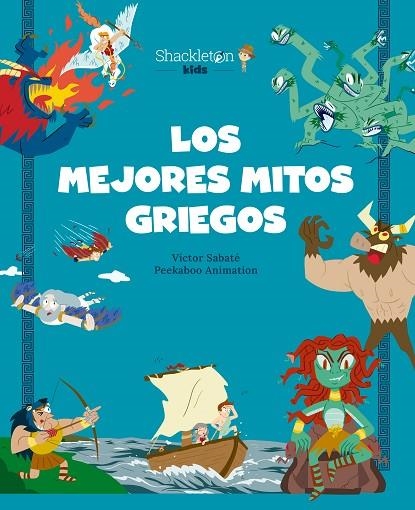 LOS MEJORES MITOS GRIEGOS | 9788413611204 | SABATÉ, VÍCTOR