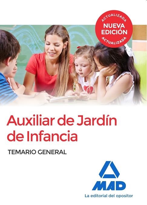 AUXILIAR DE JARDÍN DE INFANCIA. TEMARIO GENERAL | 9788414209493 | CENTRO DE ESTUDIOS VECTOR, S.L./CLAVIJO GAMERO, ROCÍO/JUNQUERA VELASCO, CARMEN ROSA/CABALLERO OLIVER