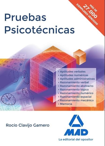 PRUEBAS PSICOTÉCNICAS | 9788414228043 | 7, EDITORES/CLAVIJO GAMERO, ROCÍO