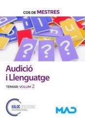 COS DE MESTRES AUDICIÓ I LLENGUATGE TEMARI VOLUM 2  | 9788414255285