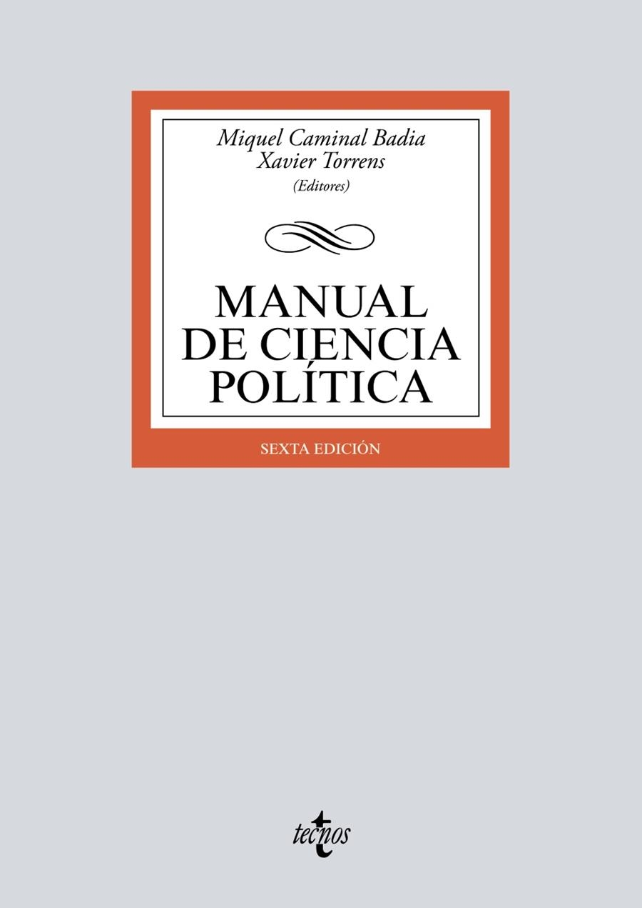 MANUAL DE CIENCIA POLÍTICA | 9788430982271 | CAMINAL BADÍA, MIQUEL/TORRENS, XAVIER/R. AGUILERA DE PRAT, CESÁREO/AHEDO GURRUTXAGA, IGOR/ÁLVAREZ, G